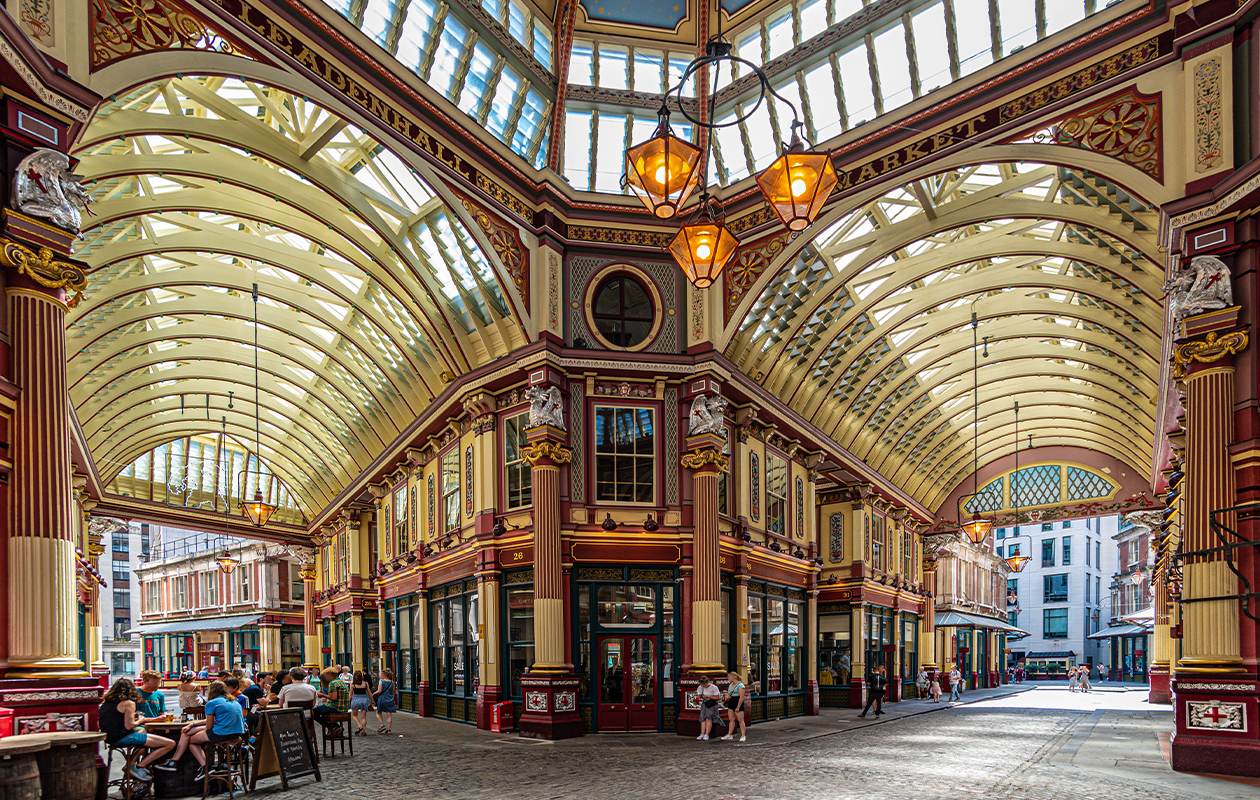 Leadenhall Market in London