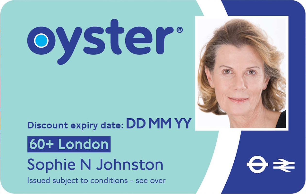 Oyster Card avec photo (Photocard)